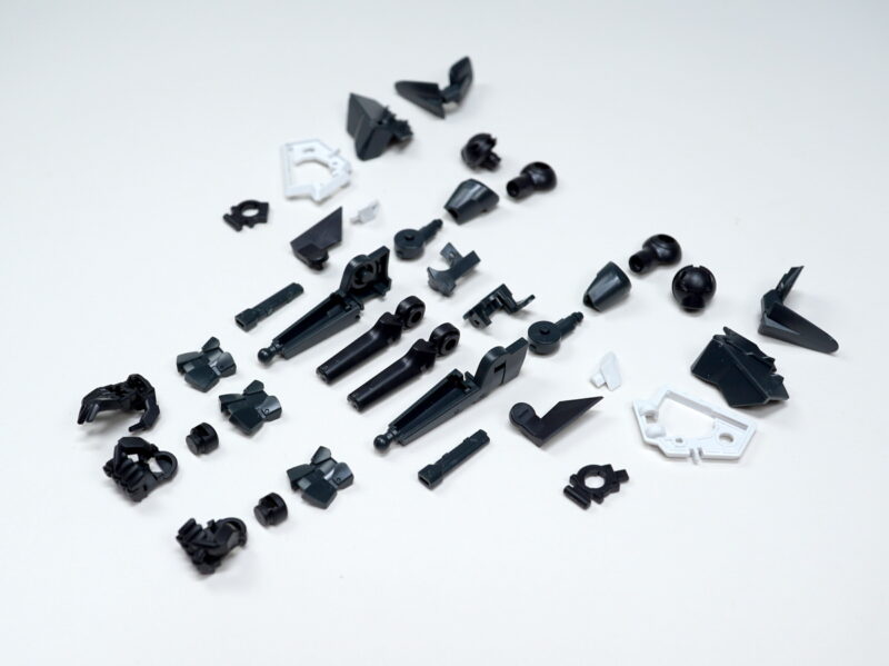 腕部の組み立て