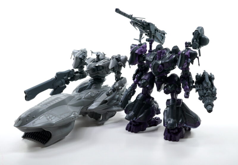 オープンフェイスと並べて