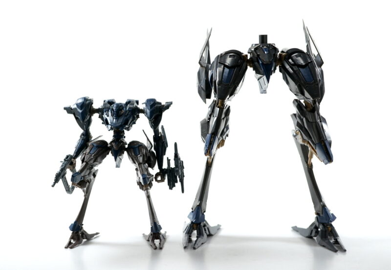 30mmスティールヘイズとのサイズ差