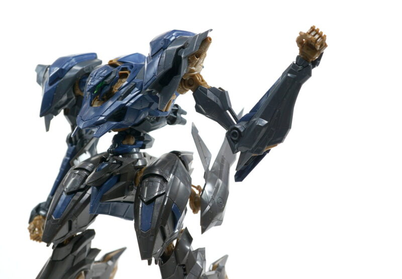 二の腕、肘可動