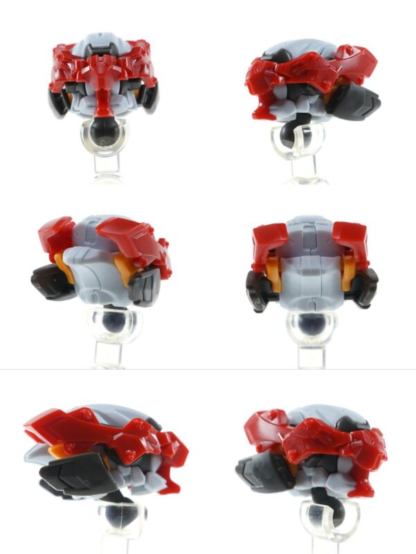 頭部［非展開状態］ぐるり。