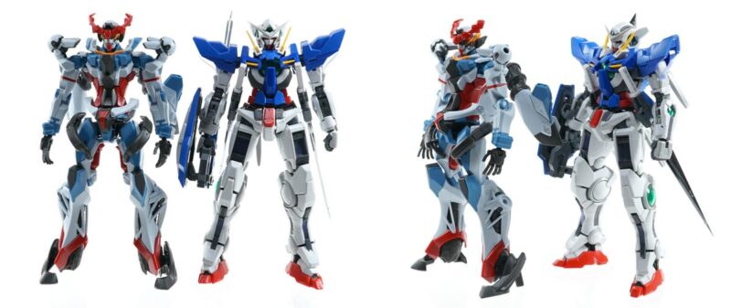 RGガンダムエクシアと。