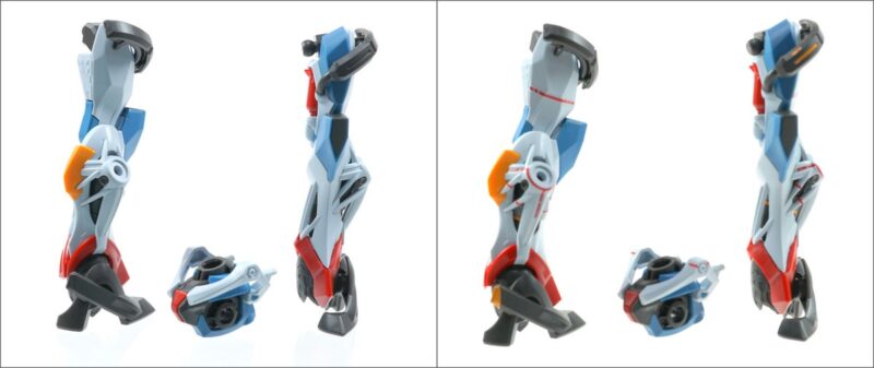 下半身シール貼り