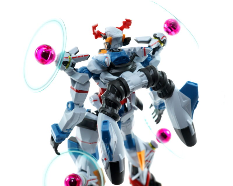 襟のシール貼り