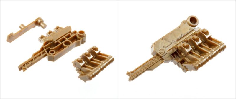 ウェポンハンガー左組み立て