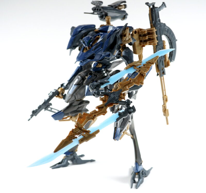 レーザースライサー展開状態の装備