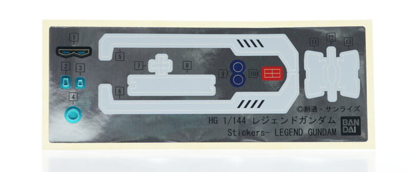 付属ホイルシール