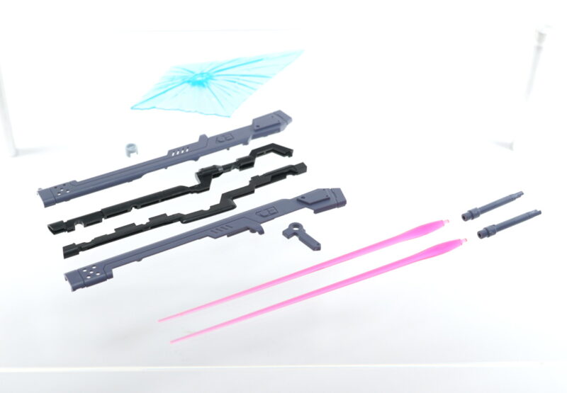 武装類の組み立て