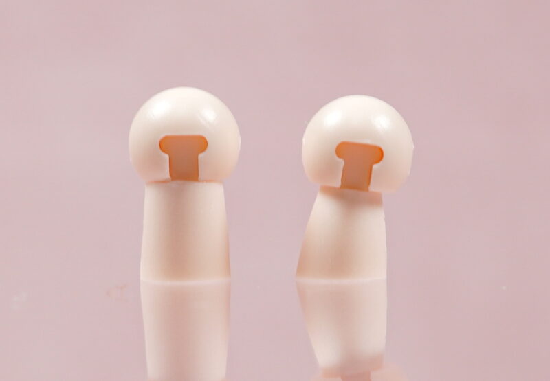 通常と左腕を上ボディ用